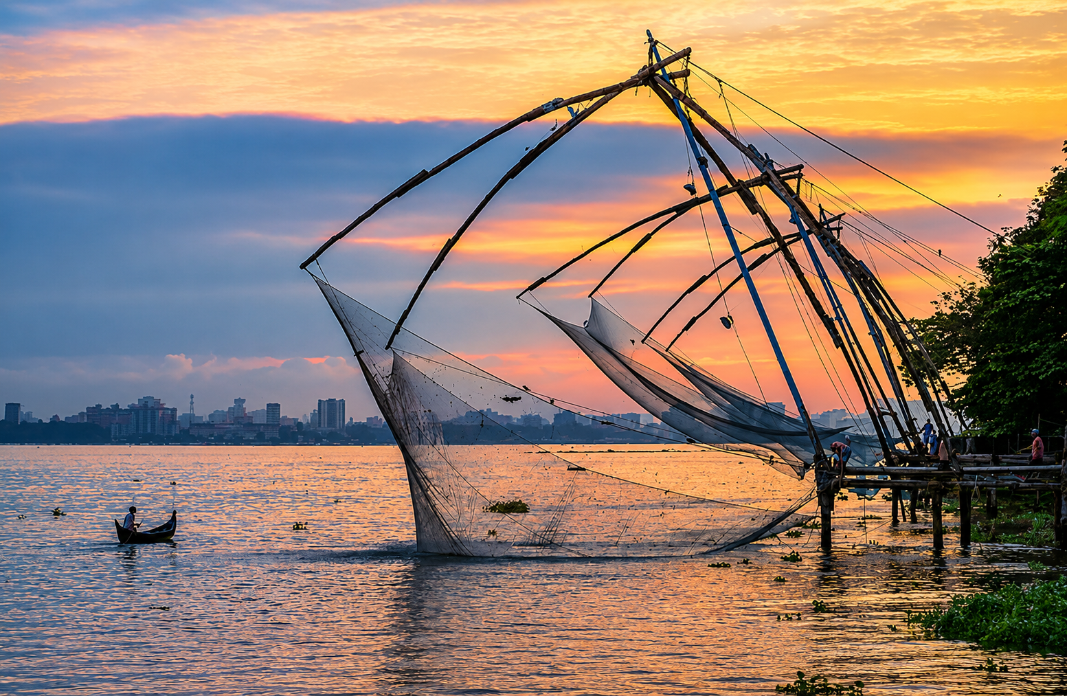 Cochin · Munnar · Thekkady · Kumarakom · Alappuzha · Kovalam